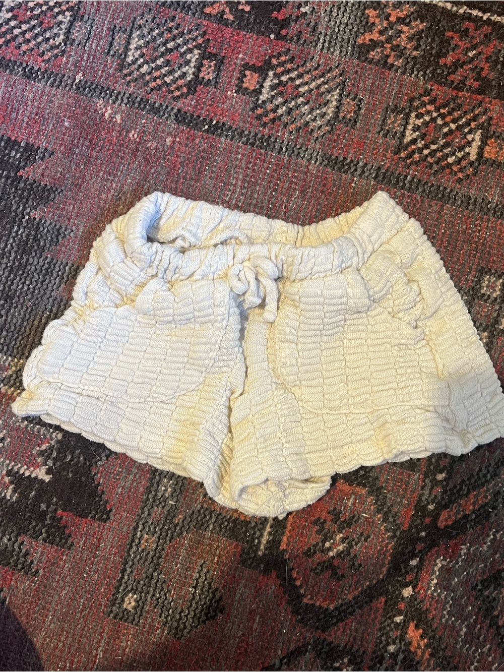 Zara 4t Soft White Shorts